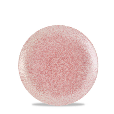 RAKU ROSE QUARTZ PINK COUPLE PLATE 16.5CM