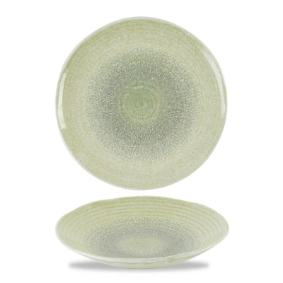 HARVEST GRAIN SPECKLED GREEN ORGANIC COUPE BOWL 47.5OZ