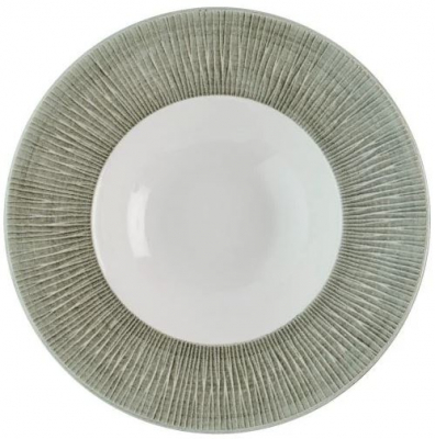BAMBOO CERAMIC SPINWASH ALPINE WIDE RIM BOWL 9 1/2Inch