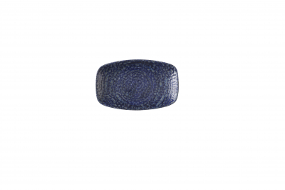HOMESPUN CHROMA TWILIGHT OBLONG CHEFS PLATE 7 4/5 X 4 3/4Inch