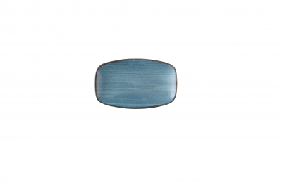 STONECAST RAW TEAL OBLONG CHEFS PLATE 7 4/5 X 4 3/4Inch