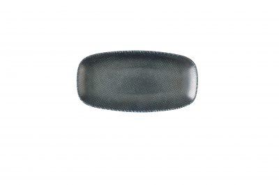 ASTRO METALLIC BLUE CHEFS OBLONG PLATE 11 3/4Inch X 6Inch