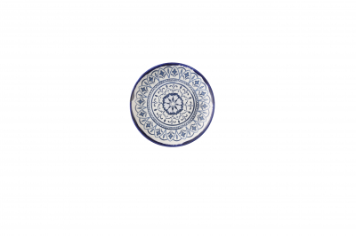 HARVEST MEDITERRANEAN MORESQUE COUPE PLATE 6.5Inch