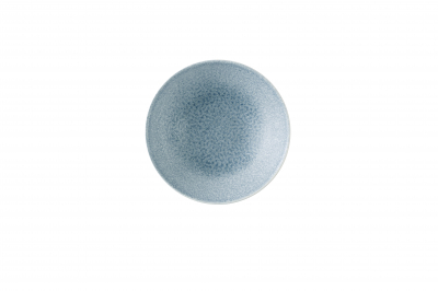 RAKU TOPAZ BLUE EVOLVE DEEP CO UPE BOWL 7 1/2Inch