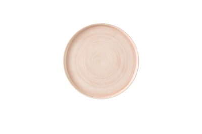 STONECAST CANVAS CORAL WALLED PLATE 11Inch