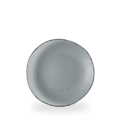 VIANA GLASS DUSK ORGANIC PLATE 22.5CM 8 7/8Inch