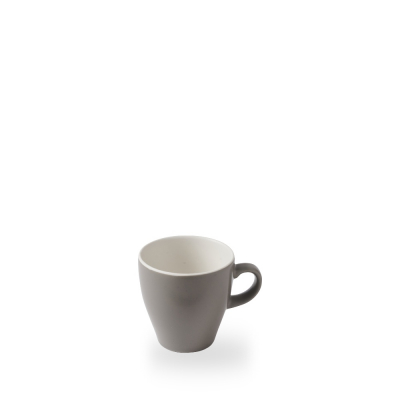 GREY TULIP CUP 16OZ 45CL H: 10CM D: 9.7CM
