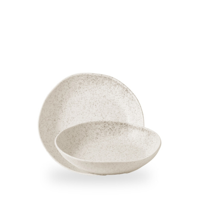 STONECAST BARLEY WHITE ORGANIC DEEP BOWL 21.5CM 77CL 20OZ