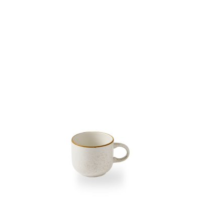 STONECAST BARLEY WHITE BUBBLE MUG 28CL 10OZ 8X8.5CM