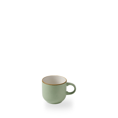 STONECAST SAGE GREEN BUBBLE MUG 34CL 12OZ 8.5X8.5CM