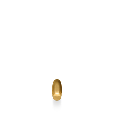 LES ESSENCES VINTAGE GOLD SHORT TASTING SPOON 7.5CM