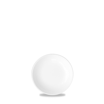 CHURCHILL ALCHEMY FINE CHINA WHITE BUTTER PAD 4Inch