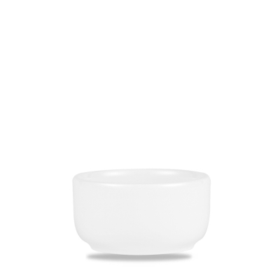 CHURCHILL ALCHEMY FINE CHINA WHITE COOK&SERVE NO.3 RAMEKIN 6OZ