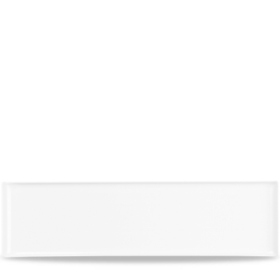 CHURCHILL ALCHEMY BUFFET TRAY RECT. WH 30X14.5CM APRBART1