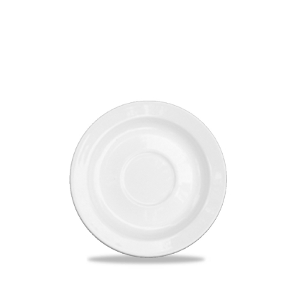 CHURCHILL ALCHEMY FINE CHINA WHITE TEA SAUCER 6Inch