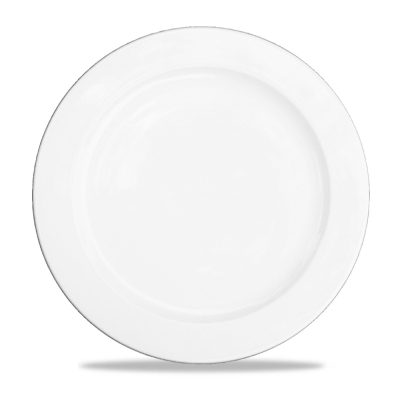 CHURCHILL ALCHEMY FINE CHINA WHITE PLATE 10.6Inch