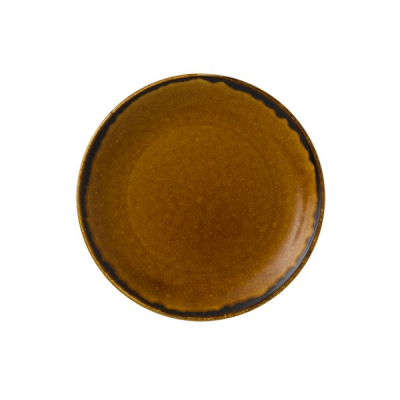 DUDSON HARVEST BROWN COUPE PLATE 6.5Inch