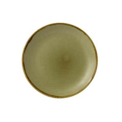DUDSON HARVEST GREEN COUPE PLATE 6.2Inch