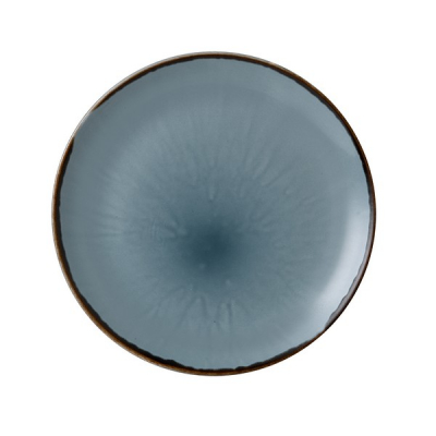 DUDSON HARVEST BLUE COUPE PLATE 10.2Inch