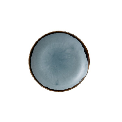 DUDSON HARVEST BLUE COUPE PLATE 6.4Inch