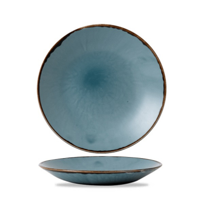 DUDSON HARVEST BLUE COUPE PLATE 11Inch