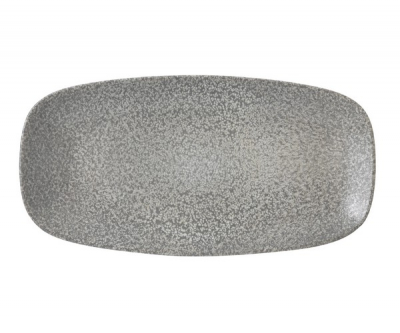 DUDSON EVO ORIGINS NATURAL GREY OBLONG PLATE 14X7.4Inch