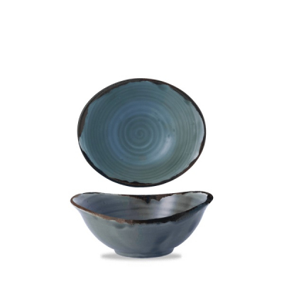 DUDSON HARVEST BLUE DEEP BOWL 16OZ