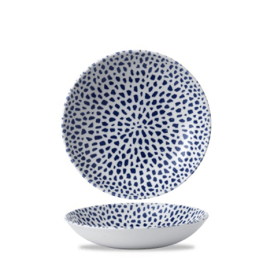DUDSON TERRAZZO BLUE COUPE BOWL 40OZ