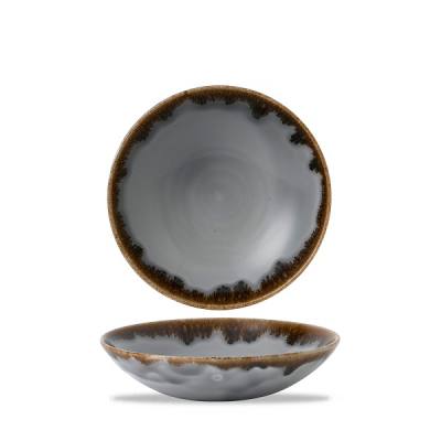 DUDSON HARVEST GREY COUPE BOWL 15OZ