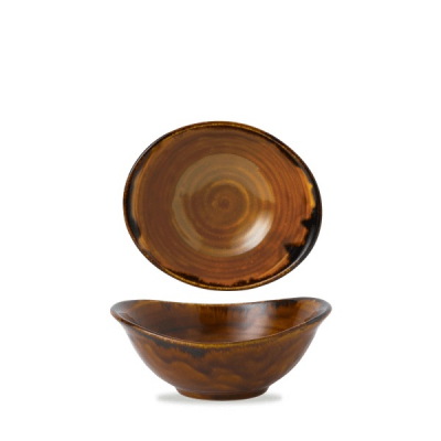 DUDSON HARVEST BROWN DEEP BOWL 16.5OZ