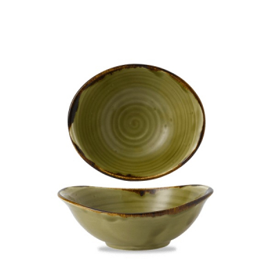 DUDSON HARVEST GREEN DEEP BOWL 18OZ
