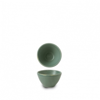 CHURCHILL SUPER VITRIFIED NOURISH ANDORRA GREEN DIP POT 2OZ