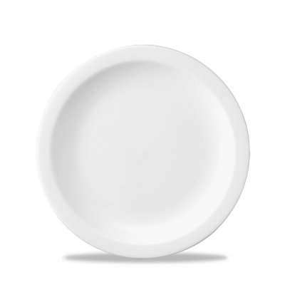 CHURCHILL SUPER VITRIFIED WHITE NOVA PLATE 8Inch