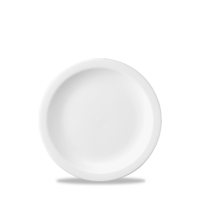 CHURCHILL SUPER VITRIFIED WHITE NOVA PLATE 6Inch