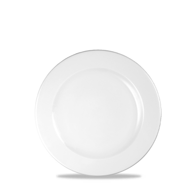 CHURCHILL SUPER VITRIFIED WHITE PROFILE PLATE 6.7Inch