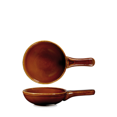 CHURCHILL ART DE CUISINE RUSTICS SIMMER BROWN SKILLET PAN 13OZ