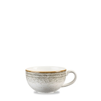 CHURCHILL SUPER VITRIFIED STUDIO PRINTS STONE GREY CAPPUCCINO CUP 8OZ