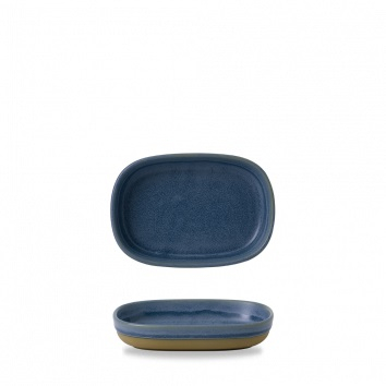 CHURCHILL EMERGE TRAY OSLO BLUE 6X4X1Inch X6     EMBLET171