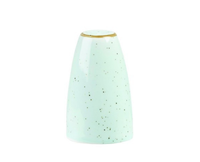 CHURCHILL SUPER VITRIFIED STONECAST DUCK EGG BLUE PEPPER POT 2.8Inch
