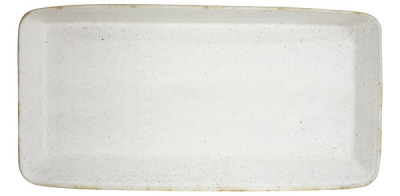 CHURCHILL SUPER VITRIFIED STONECAST HINTS BARLEY WHITE BAKING TRAY 211.2OZ