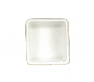CHURCHILL SUPER VITRIFIED STONECAST HINTS BARLEY WHITE CASSEROLE DISH 70.4OZ
