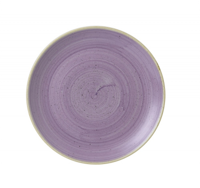 CHURCHILL STONECAST LAVENDER COUPE PLATE 10.2Inch