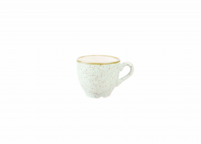 CHURCHILL SUPER VITRIFIED STONECAST BARLEY WHITE ESPRESSO CUP 3.5OZ