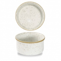 CHURCHILL SUPER VITRIFIED STONECAST BARLEY WHITE LARGE RAMEKIN 6.9OZ