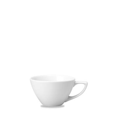 CHURCHILL SUPER VITRIFIED ULTIMO WHITE CAFÉ AMERICANO CUP 8OZ
