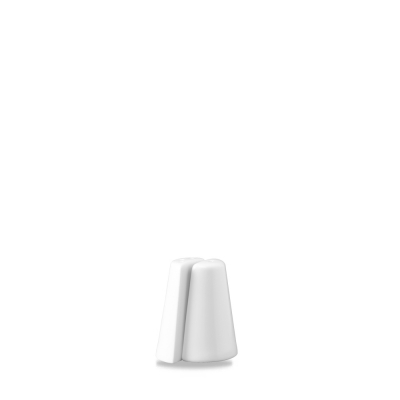 CHURCHILL SUPER VITRIFIED VOYAGER WHITE ODYSSEY SALT POT 3.5Inch