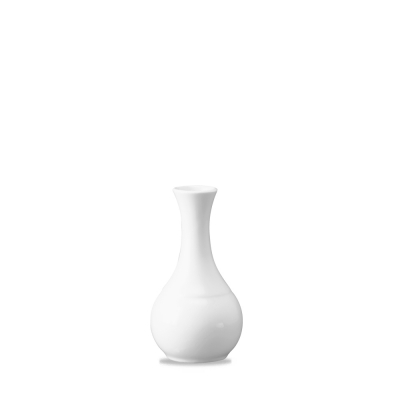 CHURCHILL SUPER VITRIFIED WHITE BUD VASE 5Inch