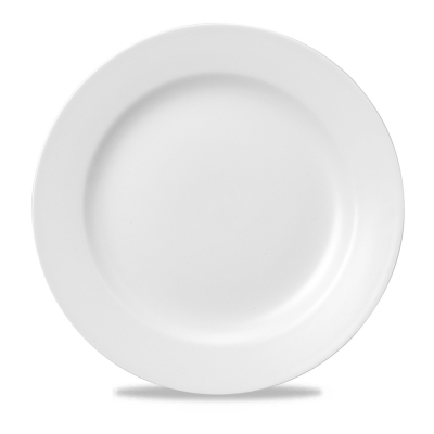CHURCHILL SUPER VITRIFIED CLASSIC WHITE PLATE 11Inch
