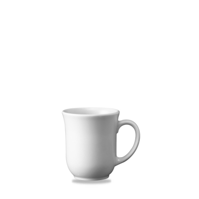 CHURCHILL SUPER VITRIFIED SNACK ATTACK WHITE ELEGANT MUG 9.9OZ
