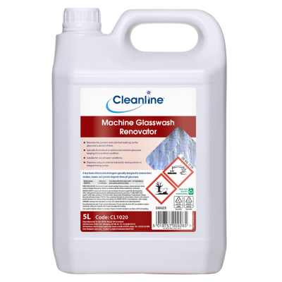 CLEANLINE MACHINE GLASSWASH RENOVATOR 5L